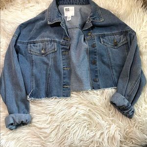Cropped Jean Jacket